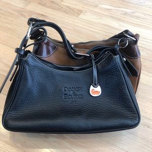 Lot of 2 Dooney and Bourke small purses bags